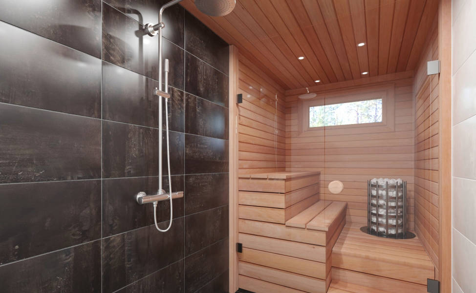 3D mallinnus sauna